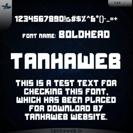 دانلود فونت انگلیسی Boldhead