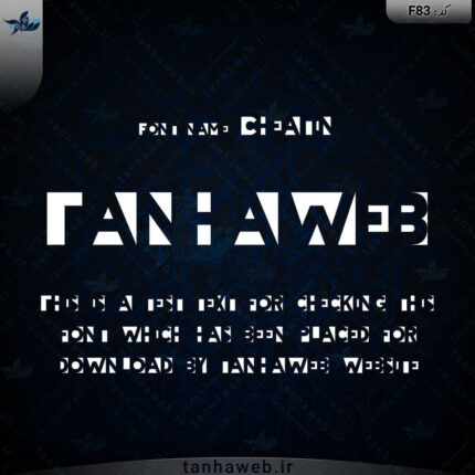 دانلود فونت انگلیسی Cheatin