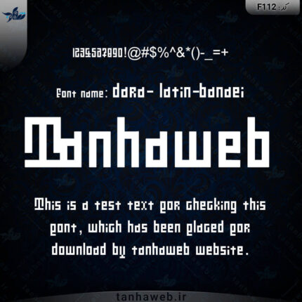 دانلود فونت انگلیسی dara- latin-banaei عجیب و مبهم