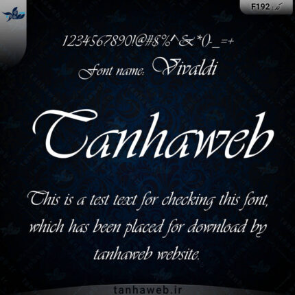 دانلود فونت انگلیسی ویوالدی Vivaldi از تنهاوب مرجع دانلود فونت انگلیسی و فارسی