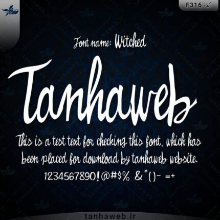 دانلود فونت انگلیسی ویتچد Witched از تنها وب مرجع دانلود فونت انگلیسی