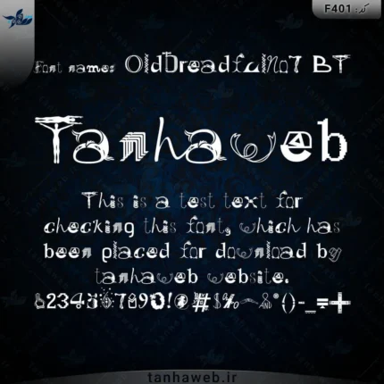 دانلود فونت انگلیسی OldDreadfulNo7 BT