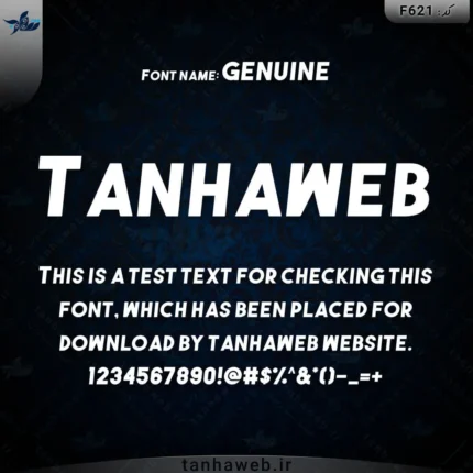 دانلود فونت انگلیسی گنوین GENUINE مرجع دانلود فونتهای انگلیسی تنهاوب